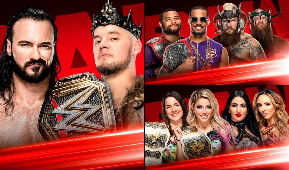 WWE RAW EN VIVO HOY desde Orlando, Florida previo a Backlash 2020. Foto: WWE