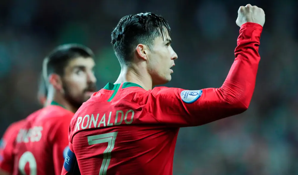 Cristiano Ronaldo marcó un doblete en el partido entre Portugal y Lituania por las Eliminatorias de la Eurocopa 2020. | Foto: EFE Cristiano Ronaldo marcó un doblete en el partido entre Portugal y Lituania por las Eliminatorias de la Eurocopa 2020. | Foto: EFE