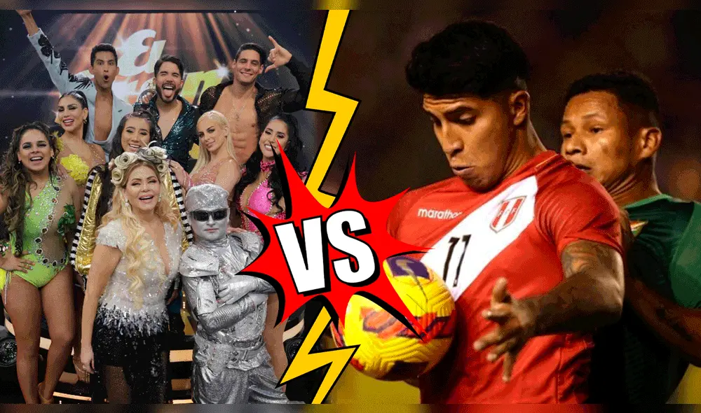 "El gran show" y el partido de Perú vs Bolivia se enfrentaron por el rating el sábado 19 de noviembre. Foto: composición LR/GV Producciones/Instagram/Selección Peruana "El gran show" y el partido de Perú vs Bolivia se enfrentaron por el rating el sábado 19 de noviembre. Foto: composición LR/GV Producciones/Instagram/Selección Peruana
