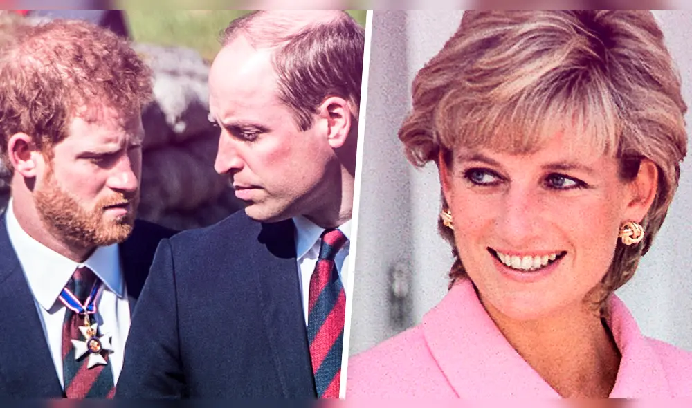 Príncipe Harry y Wiliam furiosos con documental de la princesa Diana sobre sus supuestos intentos de suicidio