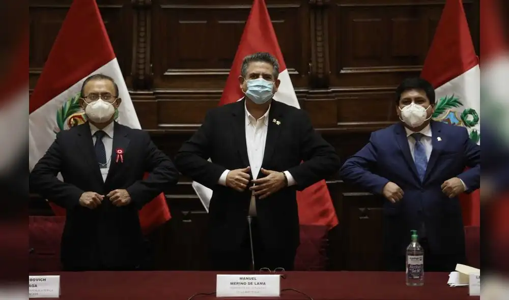 Manuel Merino de Lama aseguró que el Parlamento tiene la predisposición de apoyar al Gobierno, en su último año de mandato de Martín Vizcarra. Foto: Jorge Cerdán/La República. Manuel Merino de Lama aseguró que el Parlamento tiene la predisposición de apoyar al Gobierno, en su último año de mandato de Martín Vizcarra. Foto: Jorge Cerdán/La República.