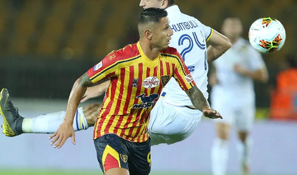 La primera vez que Gianluca Lapadula fue tentado en vestir los colores de la selección fue en el 2016. Foto: EFE La primera vez que Gianluca Lapadula fue tentado en vestir los colores de la selección fue en el 2016. Foto: EFE