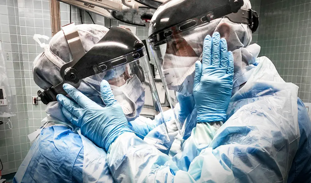 Personal de salud - COVID-19. Foto: Difusión