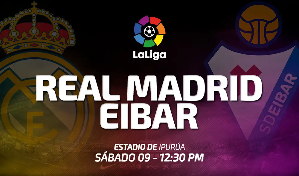 Real Madrid vs. Eibar EN VIVO por la Liga Santander Real Madrid vs. Eibar EN VIVO por la Liga Santander
