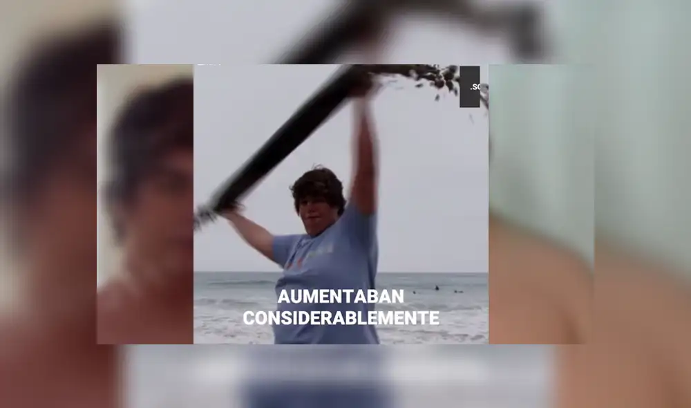 Desliza para ver el nuevo aspecto de este joven que sorprendió a todos en YouTube. Foto: Captura.