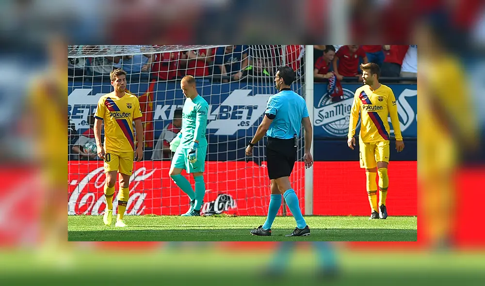 Barcelona igualó 2-2 ante Osasuna por la tercera jornada de La Liga Santander. (Foto: AFP) Barcelona igualó 2-2 ante Osasuna por la tercera jornada de La Liga Santander. (Foto: AFP)