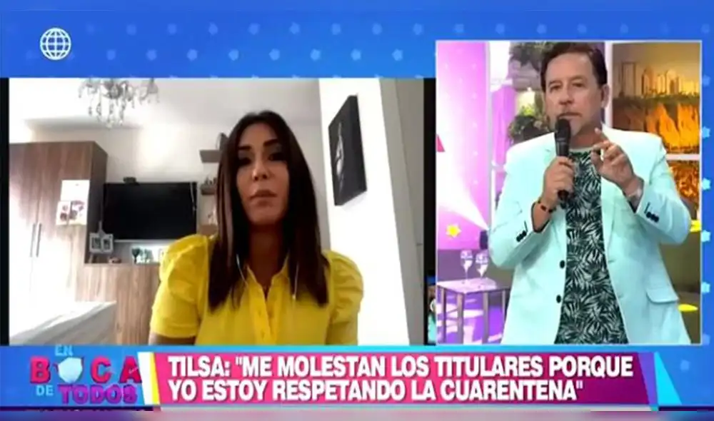 Tilsa Lozano. Foto: Captura