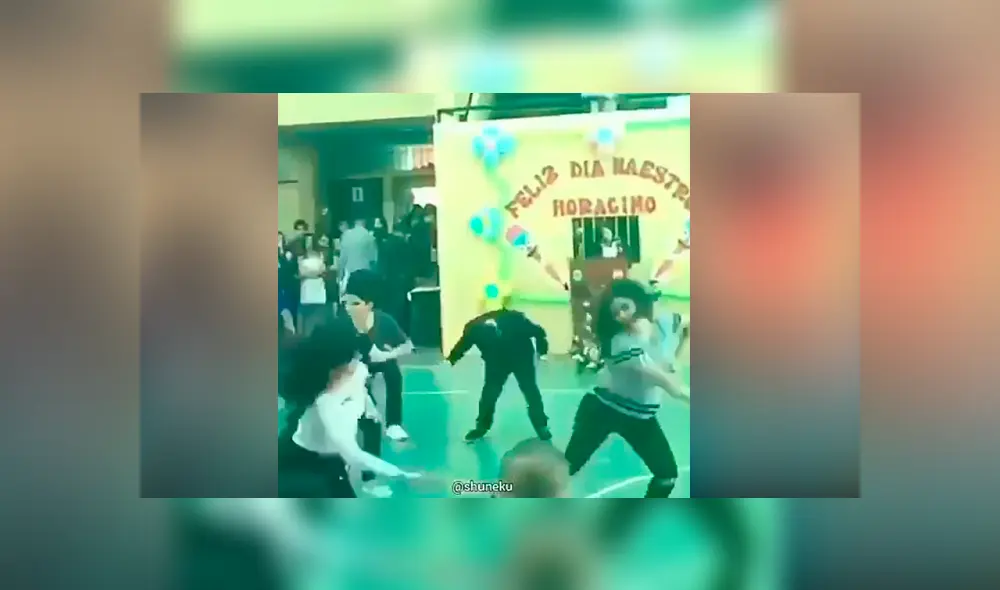 Facebook viral: chico se olvida de coreografía en plena presentación y realiza baile al estilo Fortnite Facebook viral: chico se olvida de coreografía en plena presentación y realiza baile al estilo Fortnite