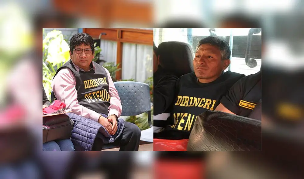 José Luis Chapa y Andres Saya. Los dirigentes fueron detenidos el jueves pasado en la madrugada en un operativo. José Luis Chapa y Andres Saya. Los dirigentes fueron detenidos el jueves pasado en la madrugada en un operativo.