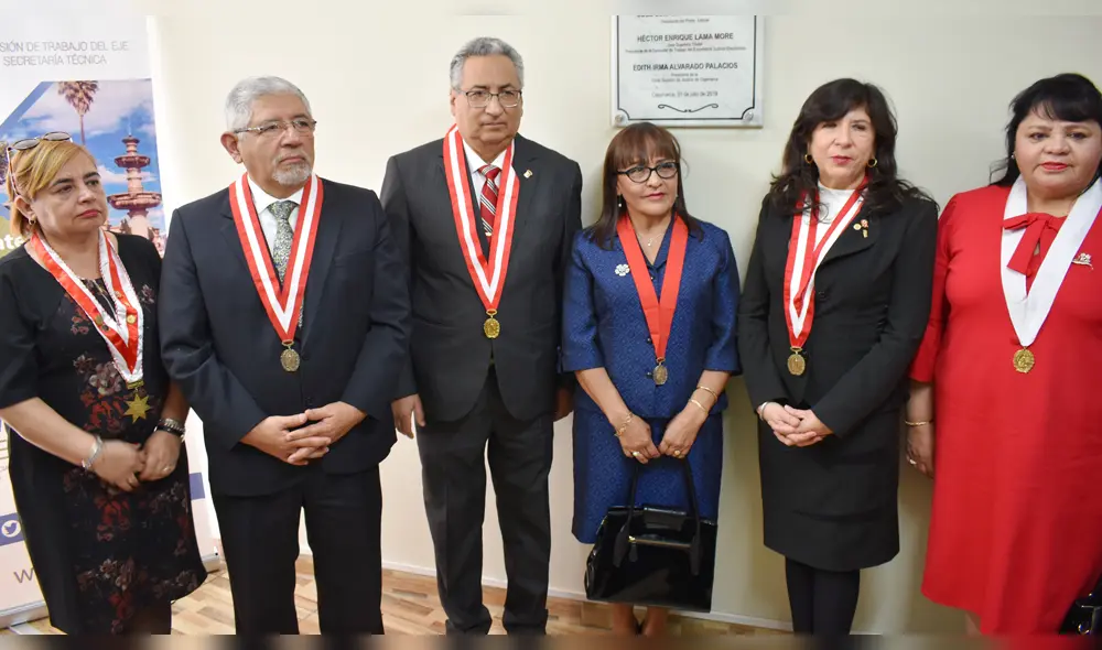 Magistrados de Cajamarca celebraron el Día de Juez.
