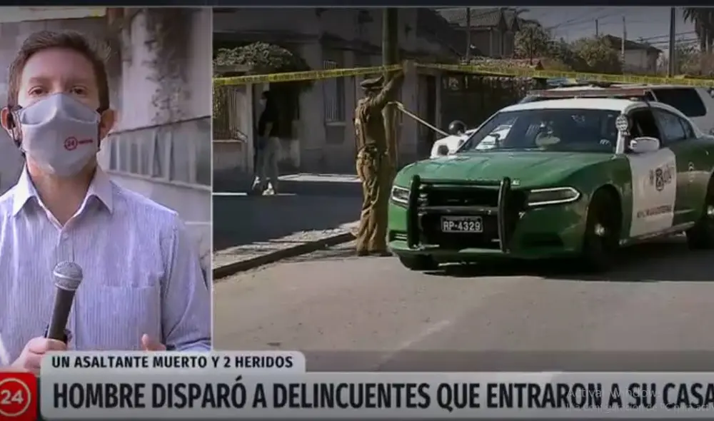 El hombre hizo uso de su escopeta debidamente inscrita para herir a los rateros. Foto: 24 Horas Chile El hombre hizo uso de su escopeta debidamente inscrita para herir a los rateros. Foto: 24 Horas Chile