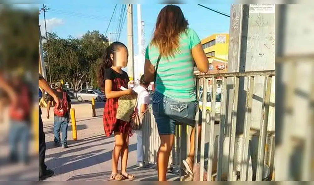 Facebook Viral: Polémica por madre que obliga a su hija a vender chicles por esta razón [FOTOS]