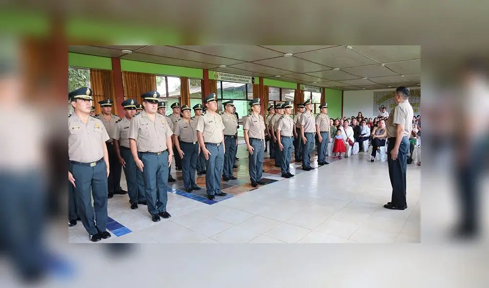 Madre de Dios: región cuenta con 2 oficiales y 38 suboficiales