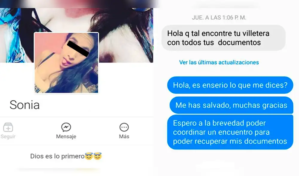 Facebook Messenger: Controversia por joven que pide dinero a cambio de entregar billetera