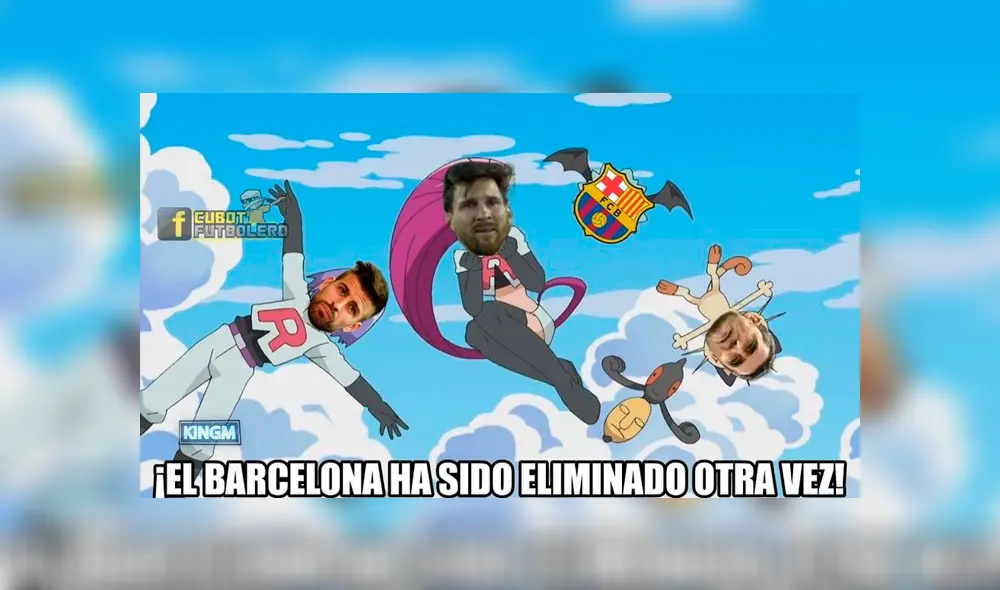 Facebook: hilarantes memes por la eliminación de Barcelona en Champions League [FOTOS]