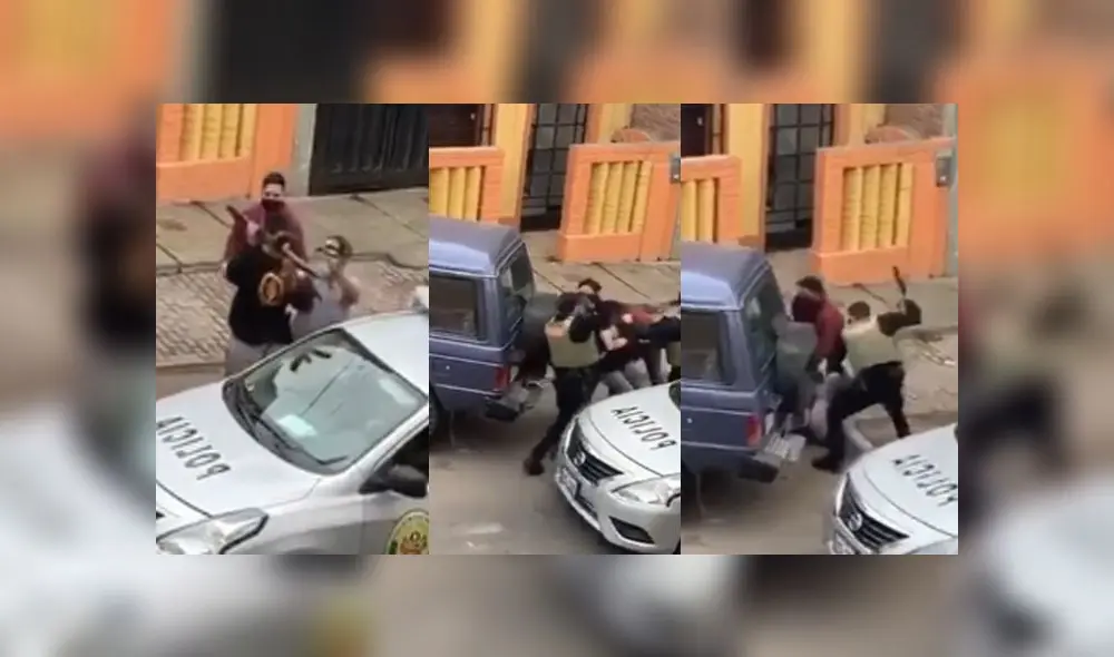 Policía Callao AK 47