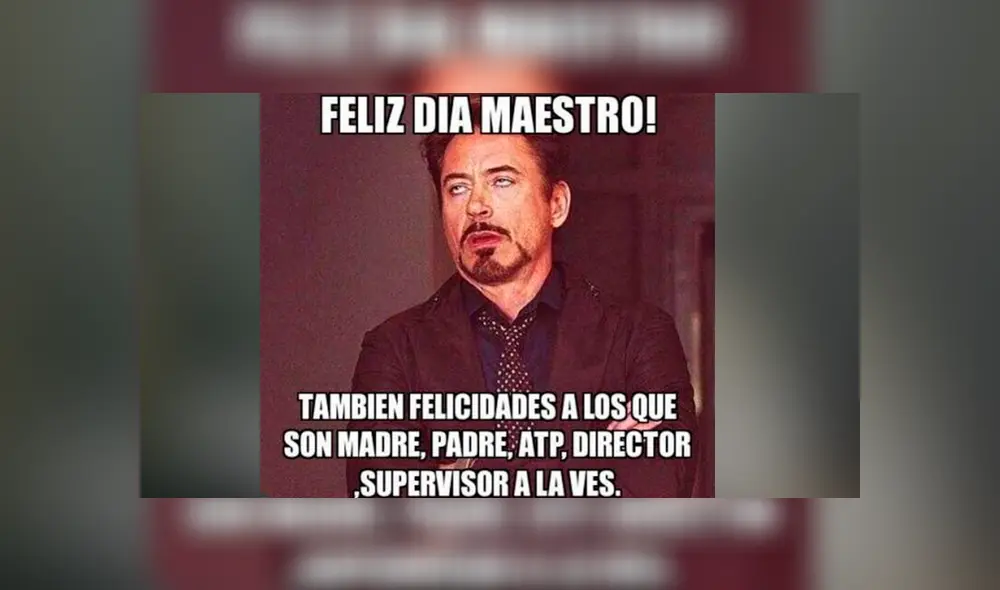 Día del maestro: alumnos recuerdan a sus queridos profesores con graciosos memes
