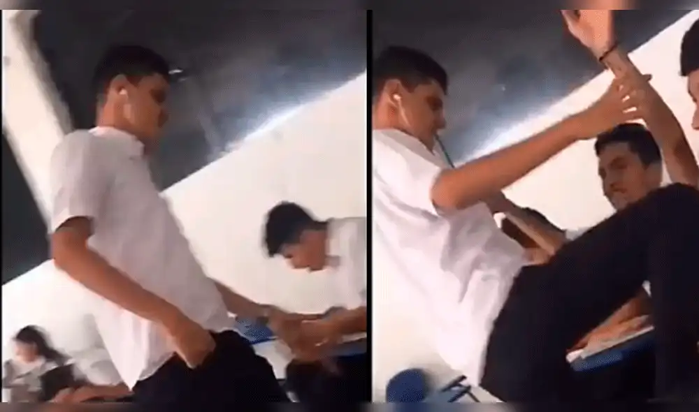 Facebook: escolar baila reggaeton y su profesor tiene épica reacción [VIDEO]