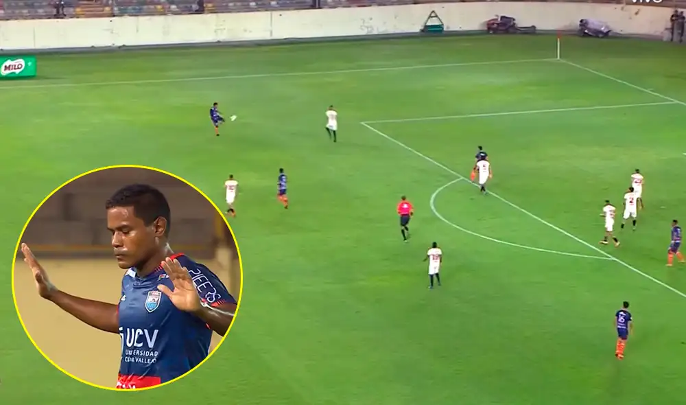 Jersson Vasquez le marcó un golazo a Universitario de Deportes, su exequipo. | Foto: Gol Perú Jersson Vasquez le marcó un golazo a Universitario de Deportes, su exequipo. | Foto: Gol Perú
