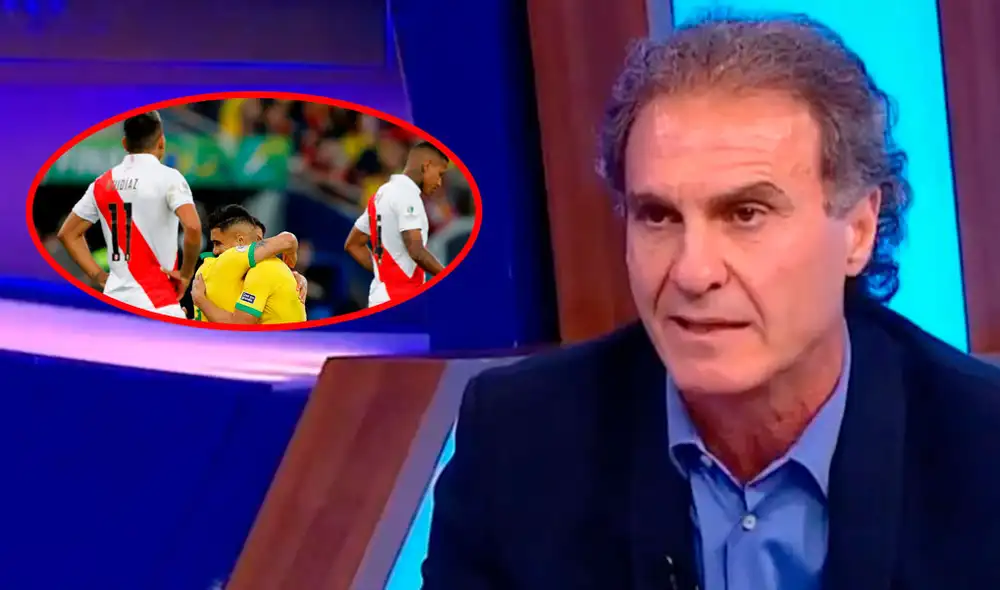 Óscar Ruggeri habló sobre la final entre Perú y Brasil en la Copa América.