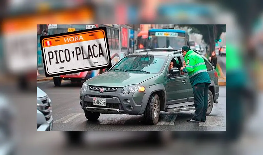 Plan ‘Pico y placa’ en Lima: Restricción vehicular hoy, jueves 14 de noviembre de 2019