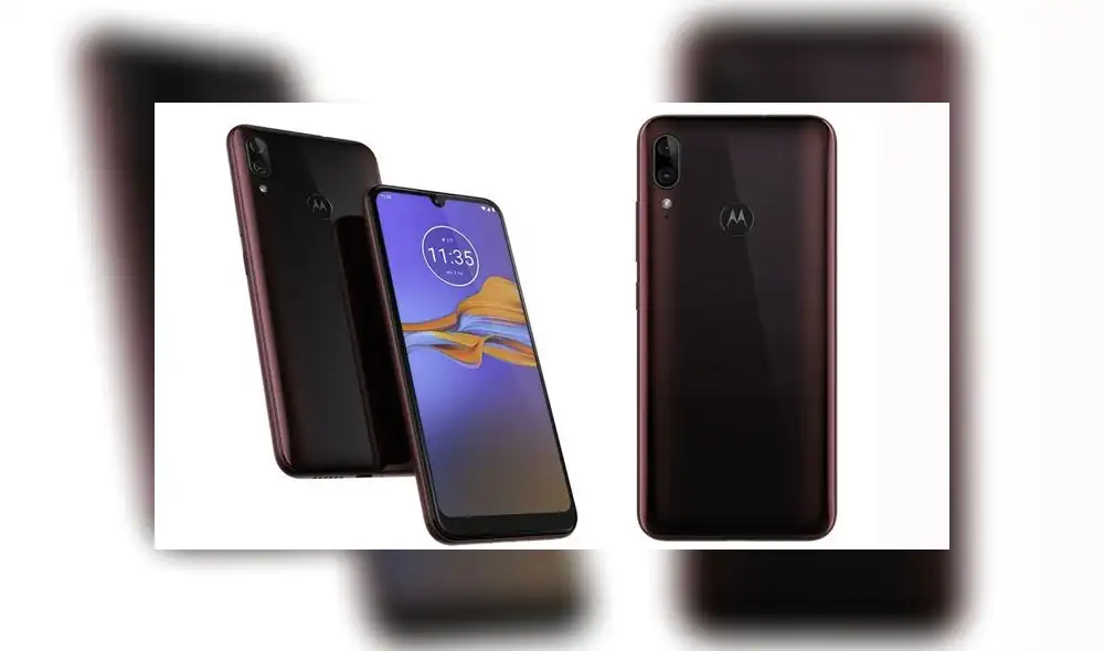 Motorola E6 Plus una pantalla HD+ de 6,1 pulgadas.