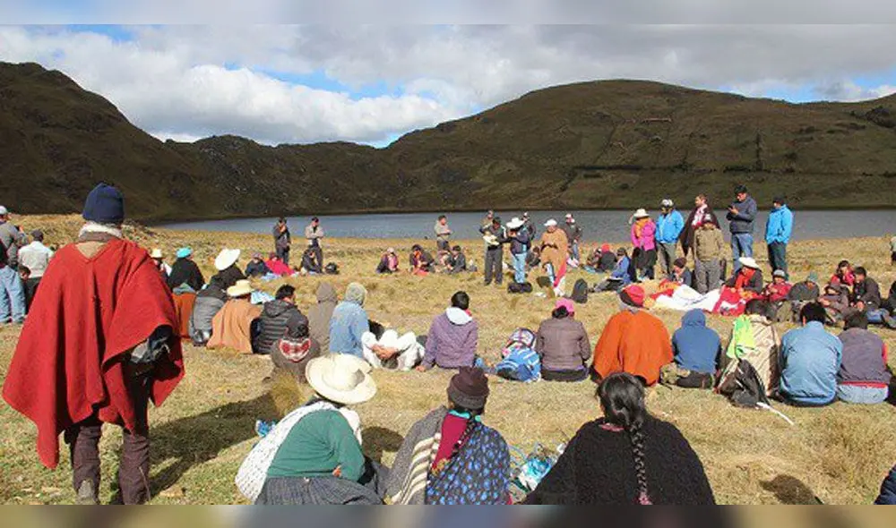 Cajamarca: ronderos realizan inspección de lagunas en Conga 