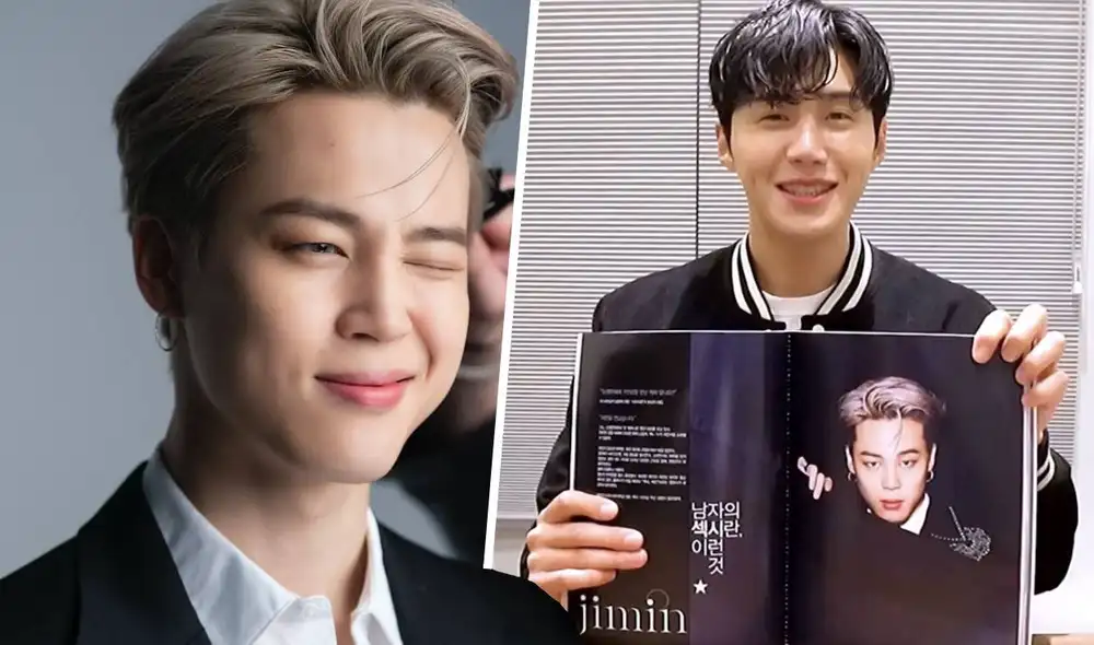 Kim Seon Ho: video unboxing de Dicon Korea, versión Jimin. Foto: composición La República / jmnpromise / Twitter