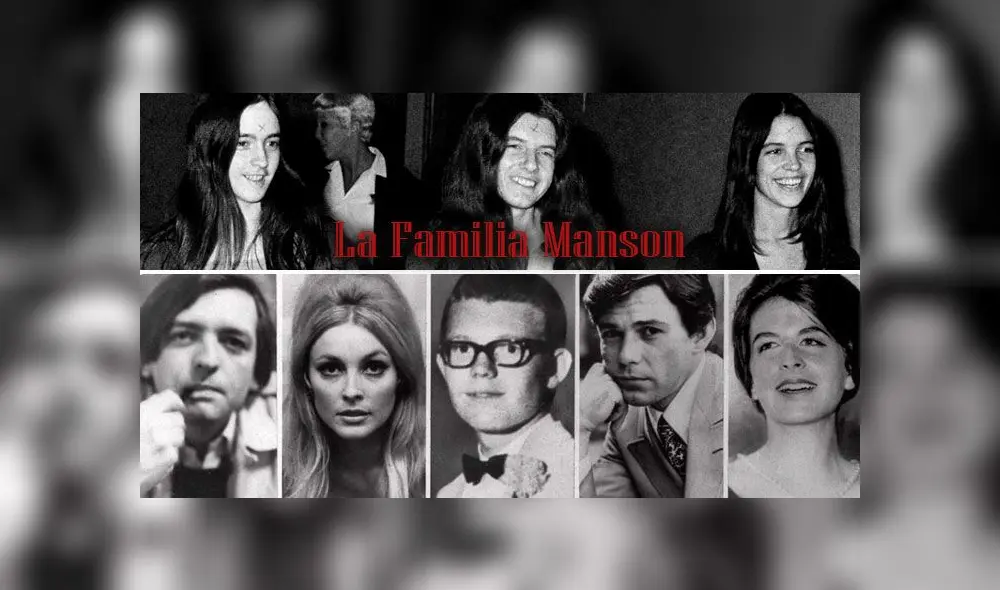 Fueron nueve víctimas a cargo de Charles Manson y "La Familia". Créditos: Composición