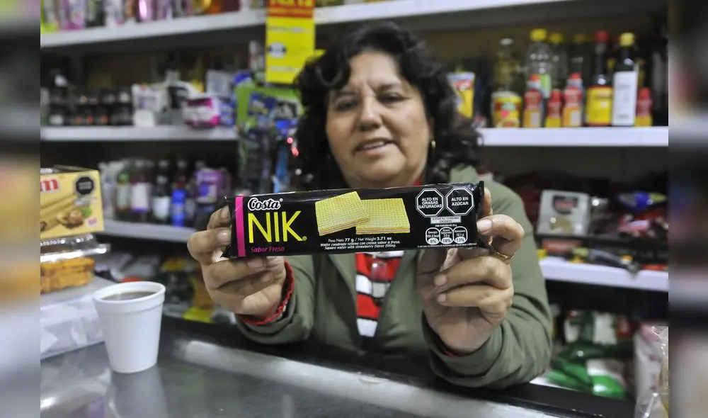 Diversos productos muestran etiquetado octogonal [FOTOS]