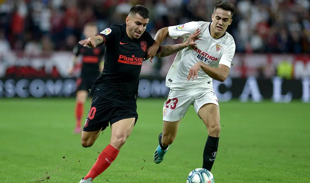 Álvaro Morata salvó de una derrota al Atlético de Madrid ante el Sevilla por la Liga Santander en encuentro correspondiente a la fecha 12 disputado en el ‘Sánchez Pizjuán’. (FOTO: AFP)