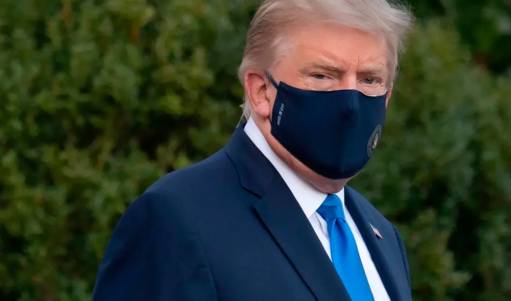 Donald Trump dio positivo al coronavirus y está recibiendo tratamiento en el hospital Walter Reed. Foto: Milenio Donald Trump dio positivo al coronavirus y está recibiendo tratamiento en el hospital Walter Reed. Foto: Milenio