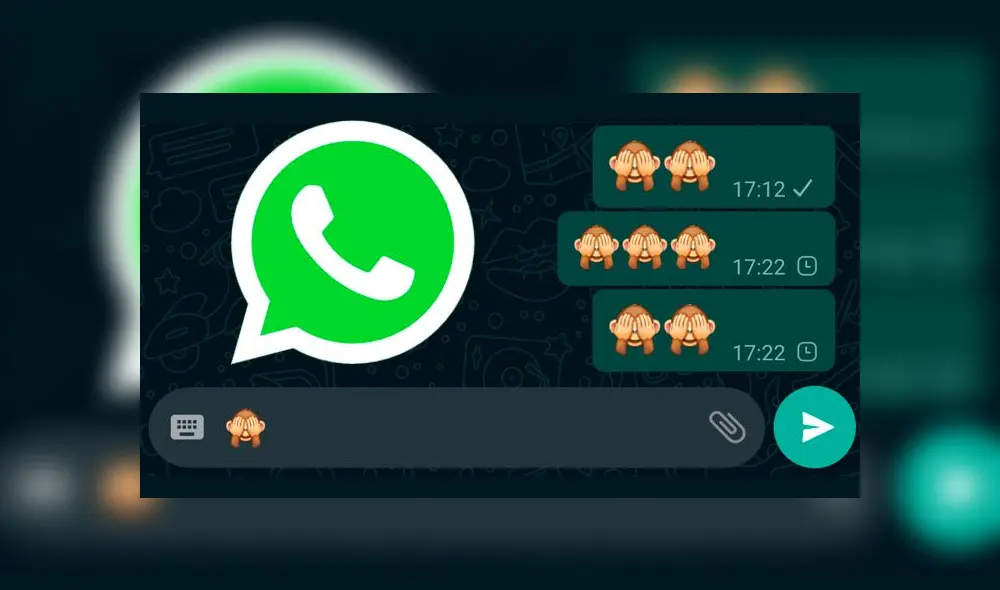 Este emoji es representado con la cara de un mono marrón con manos bronceadas o rosadas cubriendo sus ojos. (Foto: captura)