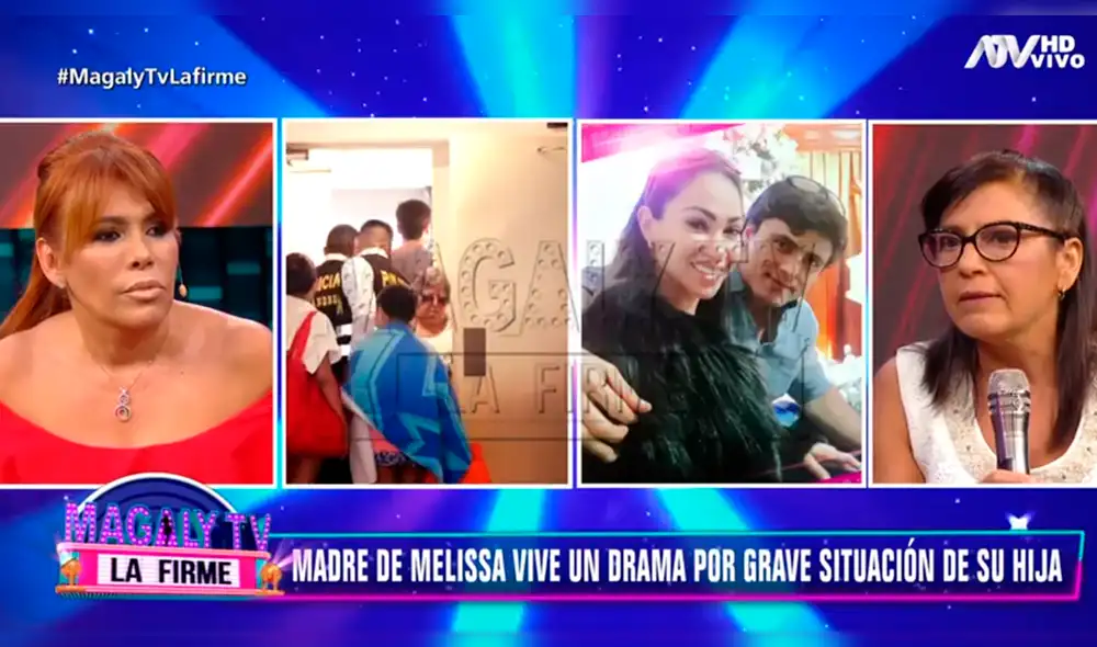 Mamá de Melissa Loza sobre novio de modelo: “La tiene secuestrada a mi hija y trafica droga”