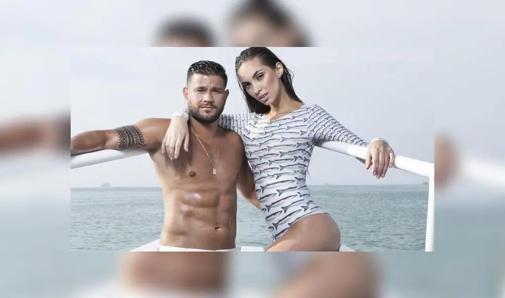 Natalie Vertiz junto a Yaco Eskenazi