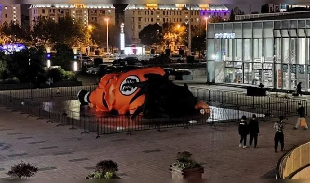 "La muerte de Yamcha" se encuentra en Shangai. Foto: FigureNews "La muerte de Yamcha" se encuentra en Shangai. Foto: FigureNews