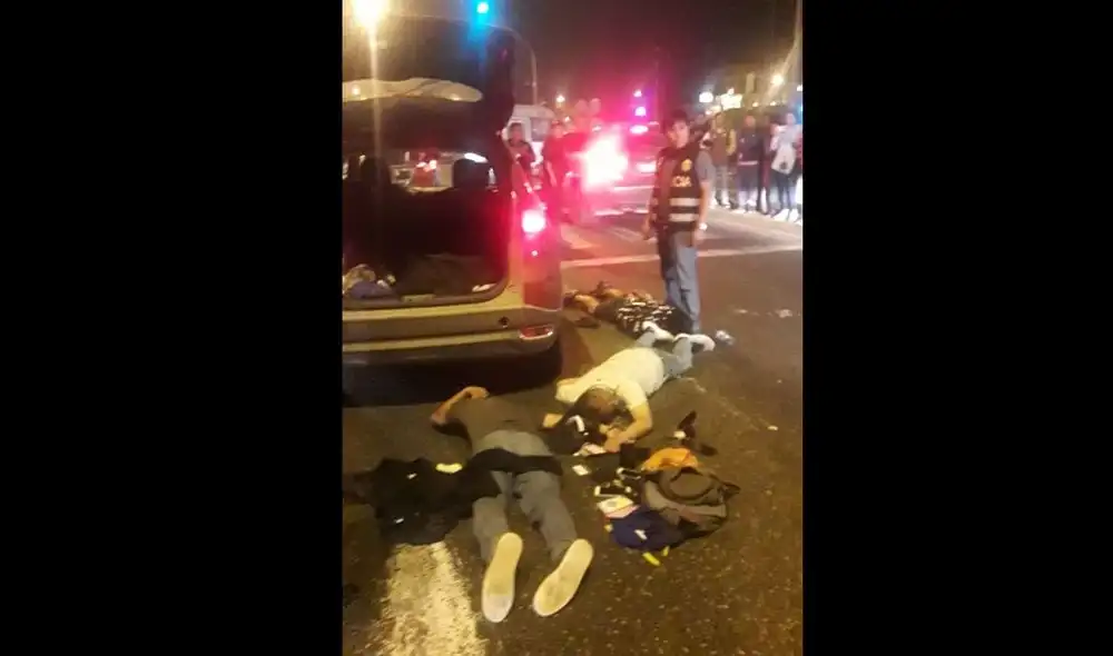 Chaclacayo: PNP atrapa a raqueteros tras asaltar con pistola a pareja