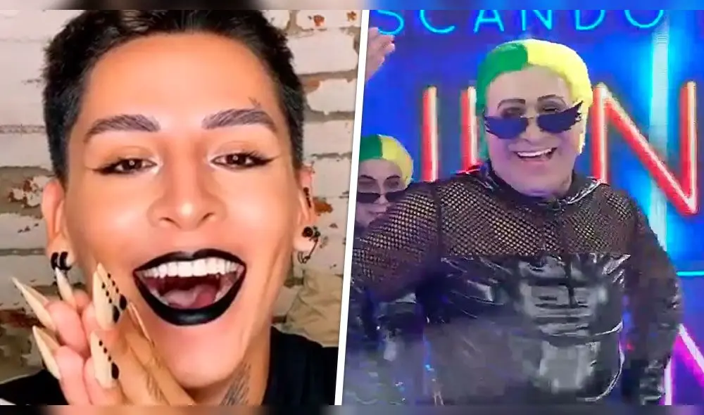 El 'Tiktoker' mexicano Kunno vio con alegría su parodia de El wasap de JB. Foto: composición captura Latina/TikTok