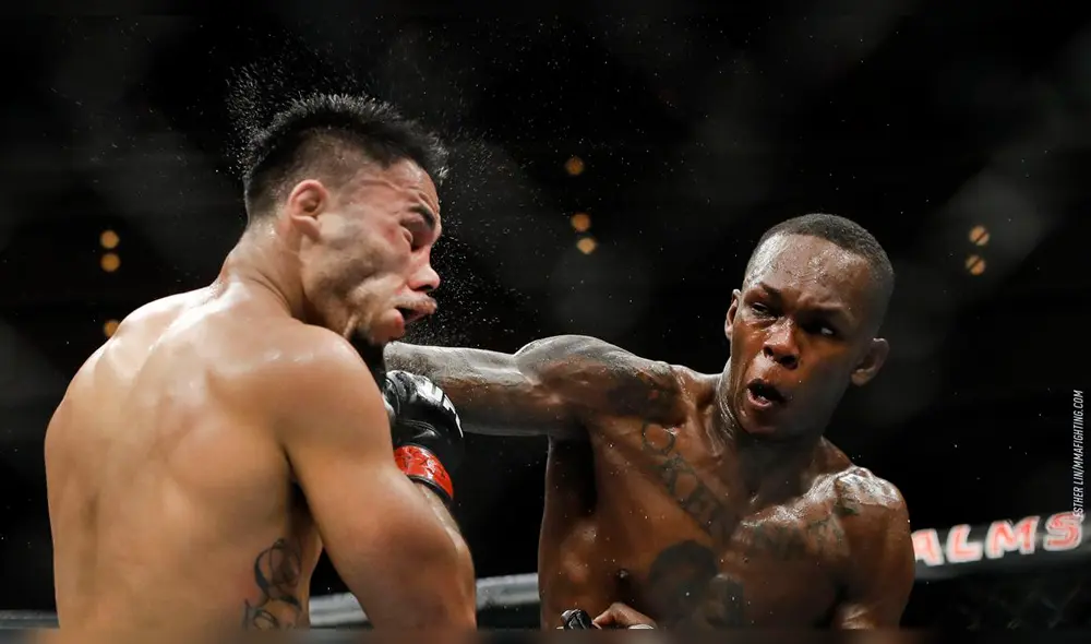 UFC: Israel Adesanya es elegido como el peleador revelación 2018 [VIDEO]