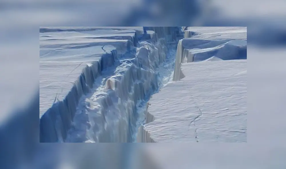 El iceberg D28 se desprendió de la plataforma Amery, en la Antártida. Foto: Referencial El iceberg D28 se desprendió de la plataforma Amery, en la Antártida. Foto: Referencial