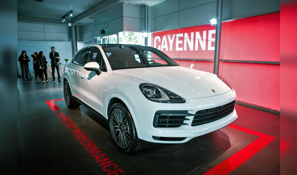 Porsche Cayenne Coupé. Foto: Difusión.