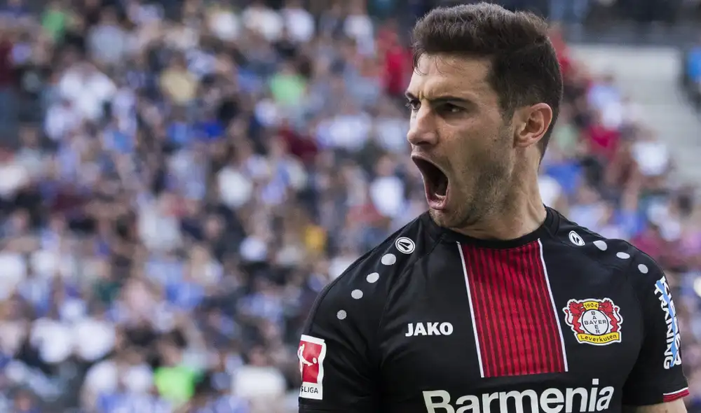 Lucas Alario quiere salir del Bayer Leverkusen. (Créditos: AFP) Lucas Alario quiere salir del Bayer Leverkusen. (Créditos: AFP)