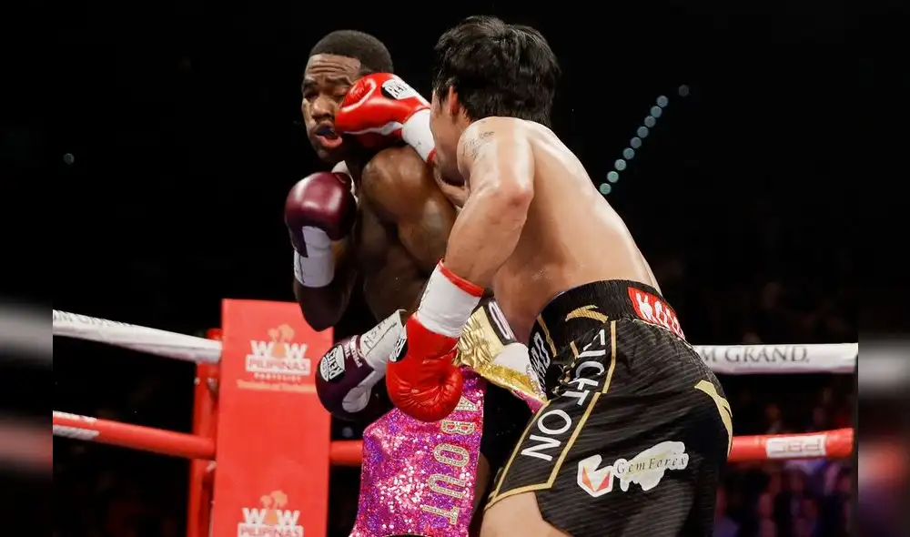 Manny Pacquiao consiguió la victoria frente a Adrien Broner por decisión unánime