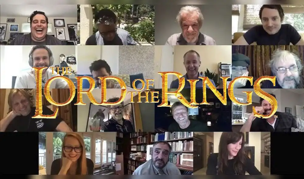 Elenco de El señor de los anillos se reúne - Crédito: Don Monaghan (Instagram)