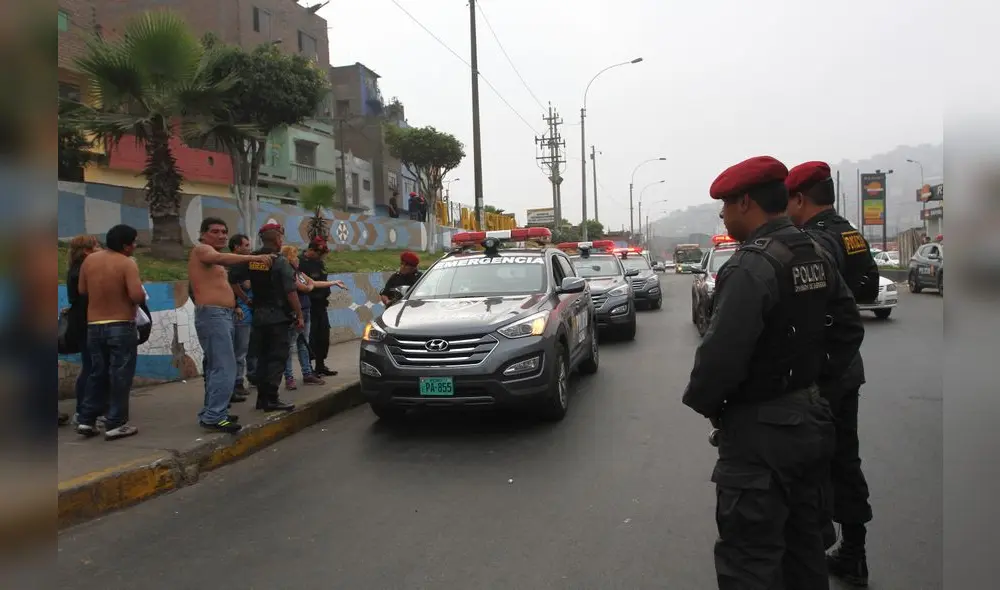 Por aire y tierra policía busca a marcas, raqueteros, lanzas, cogoteros, escaperos y arrebatadores [VIDEO]