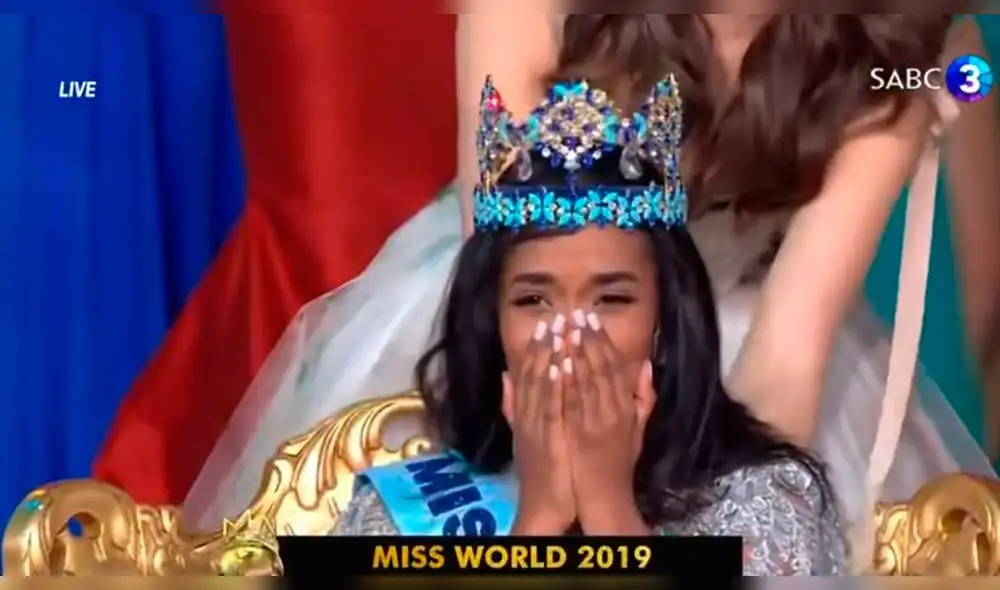 La representante de Nigeria, Nyekachi Douglas, se robó la atención con su curiosa reacción tras el anuncio de la ganadora del certamen. La representante de Nigeria, Nyekachi Douglas, se robó la atención con su curiosa reacción tras el anuncio de la ganadora del certamen.