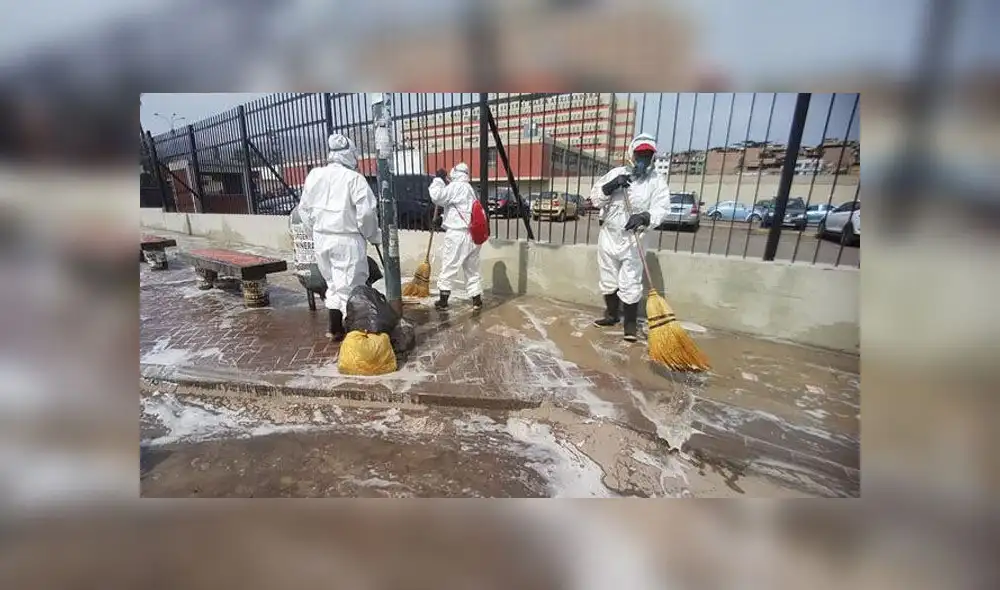 La alcaldesa indicó que esto se planea hacer con todas las zonas que presenten aglomeración de personas. Foto: URPI-GLR/Erwin Valenzuela La alcaldesa indicó que esto se planea hacer con todas las zonas que presenten aglomeración de personas. Foto: URPI-GLR/Erwin Valenzuela
