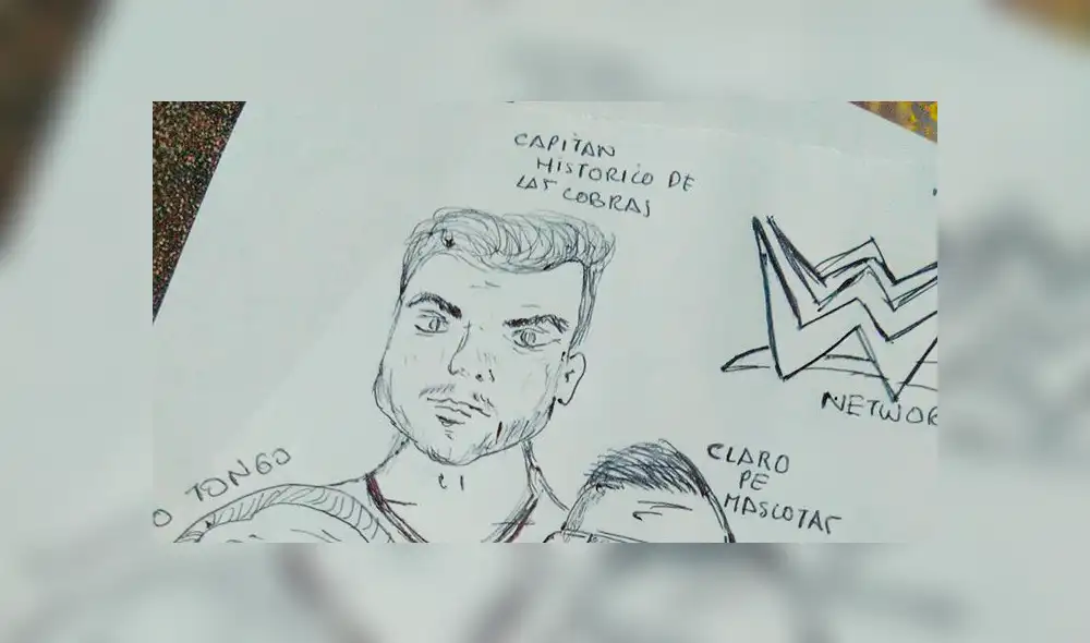 Facebook viral: una insólita ilustración le presentó alumno a su maestro cuando le pieron hacer dibujo de 'héroes del Perú' [FOTO] 