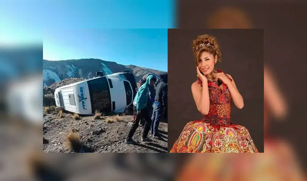 Cantante folclórica Yarita Lizeth sufre accidente en carretera de Puno
