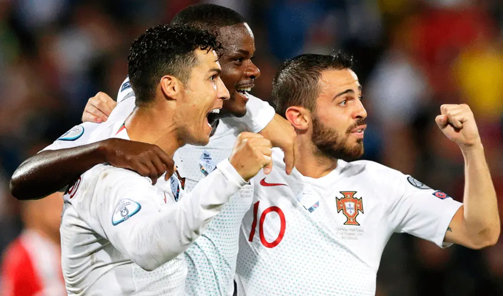 Portugal y Serbia se enfrentaron por la fecha 5 del Grupo B de las Eliminatorias rumbo a la Eurocopa 2020. | Foto: EFE